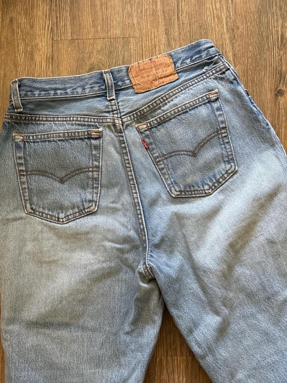 80s Levi’s 17501 Button Fly High Rise Jeans